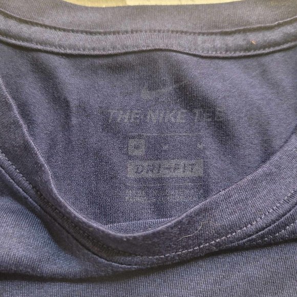 2230 Nike 2022 World Series Dri-Fit Navy Houston Astros Shirt Men's‎ Size Medium - Picture 4 of 4